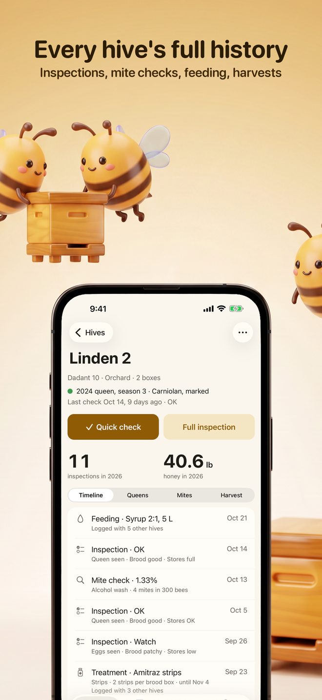 Combnote: Beekeeper Journal — 5