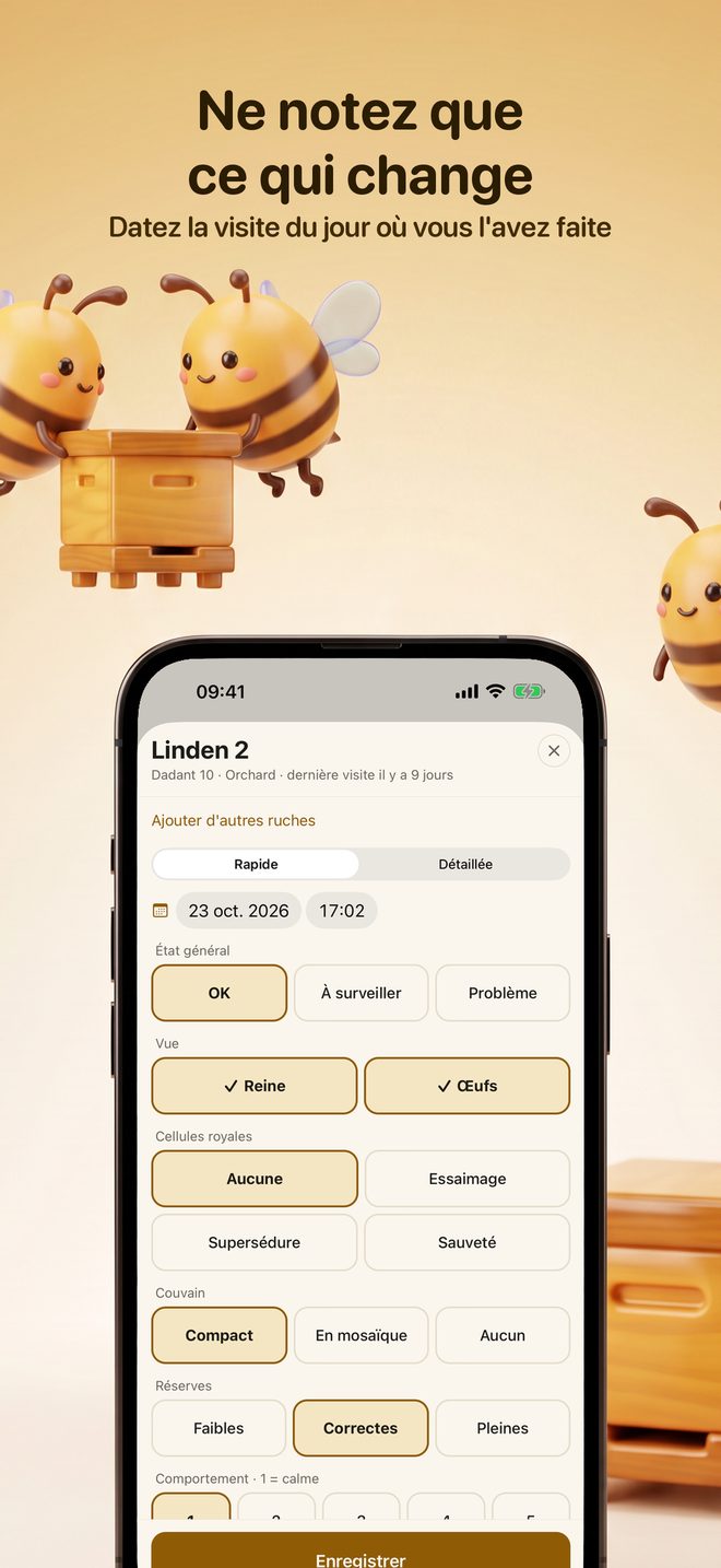 Combnote : Carnet apicole — 2