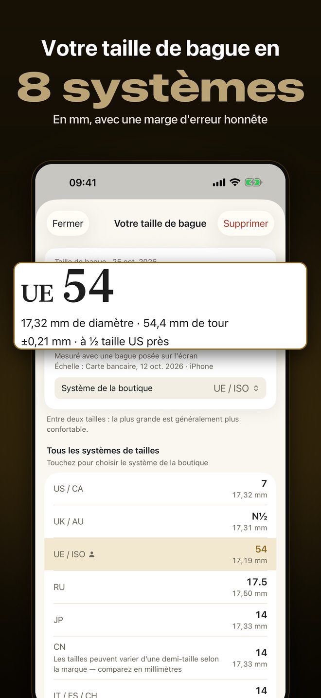 Karatly : Taille Bague & Or — 1