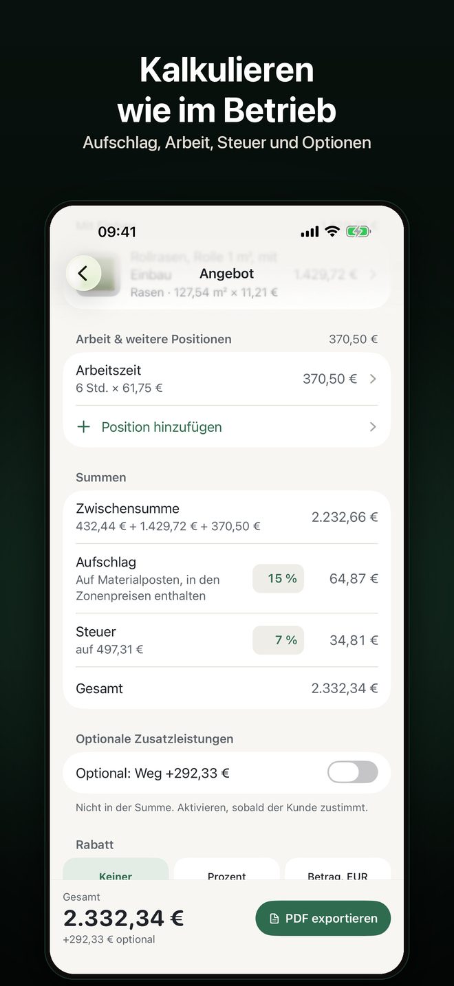 Yardload: Kubikmeter Rechner — 3