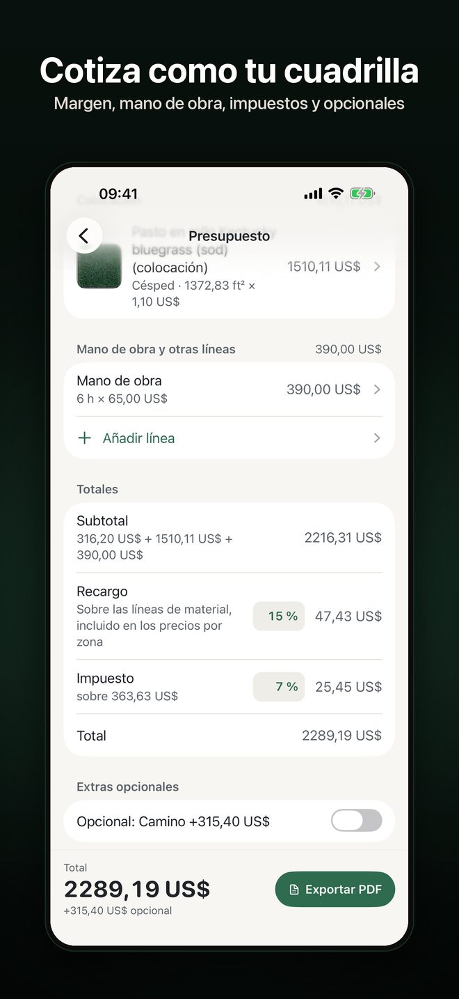 Yardload: Metros Cúbicos — 3