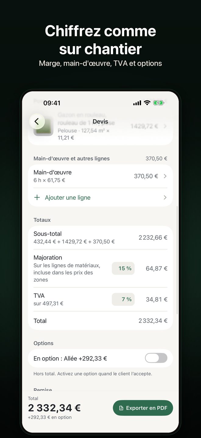 Yardload: Calcul Volume m3 — 3