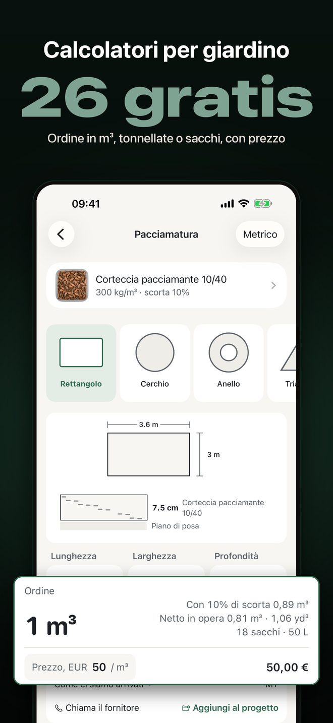 Yardload: Calcolo Metri Cubi — 1