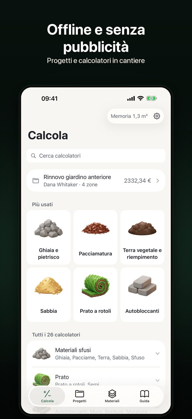 Yardload: Calcolo Metri Cubi — 5